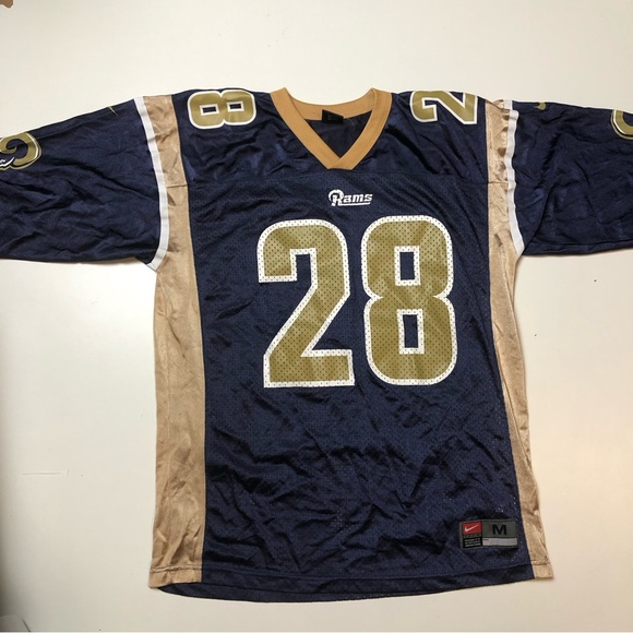 Nike Other - Vintage Nike St Louis Rams Marshall Faulk Jersey Mens Medium
